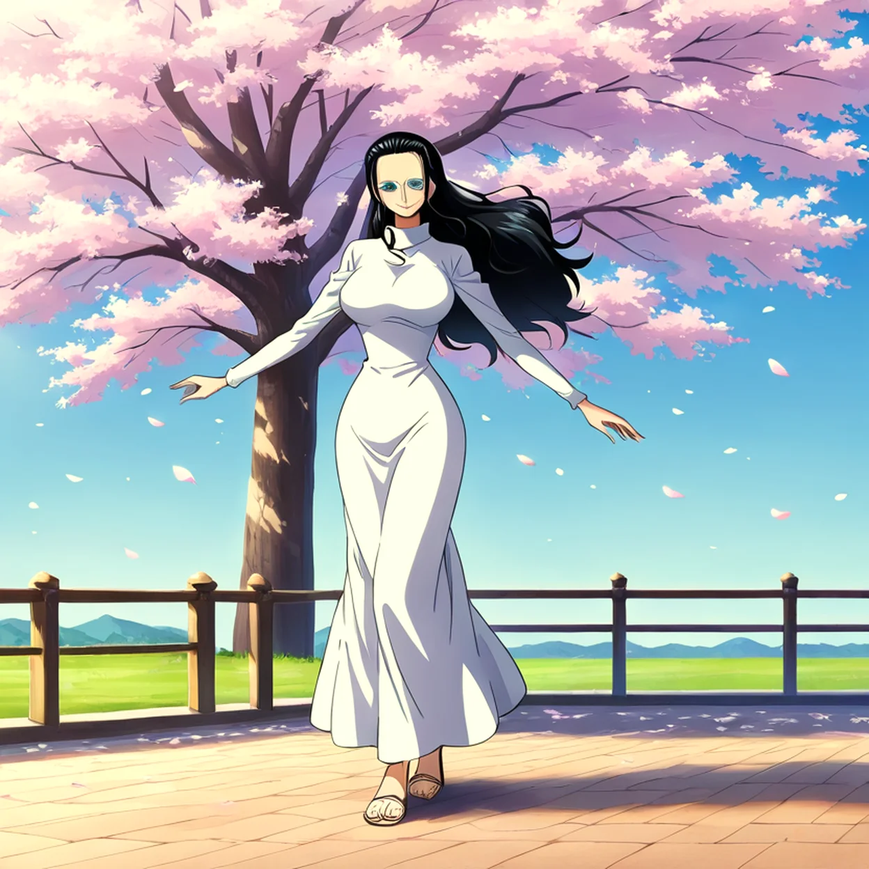 Nico Robin — image 2/5, Kuudere AI character on HoneyChat
