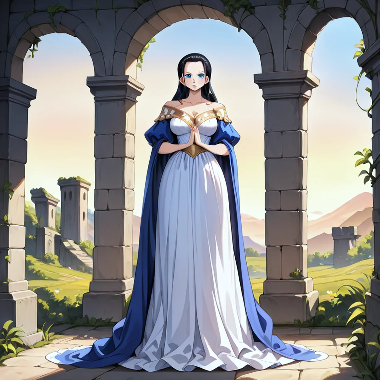Nico Robin — image 4/5, Kuudere AI character on HoneyChat