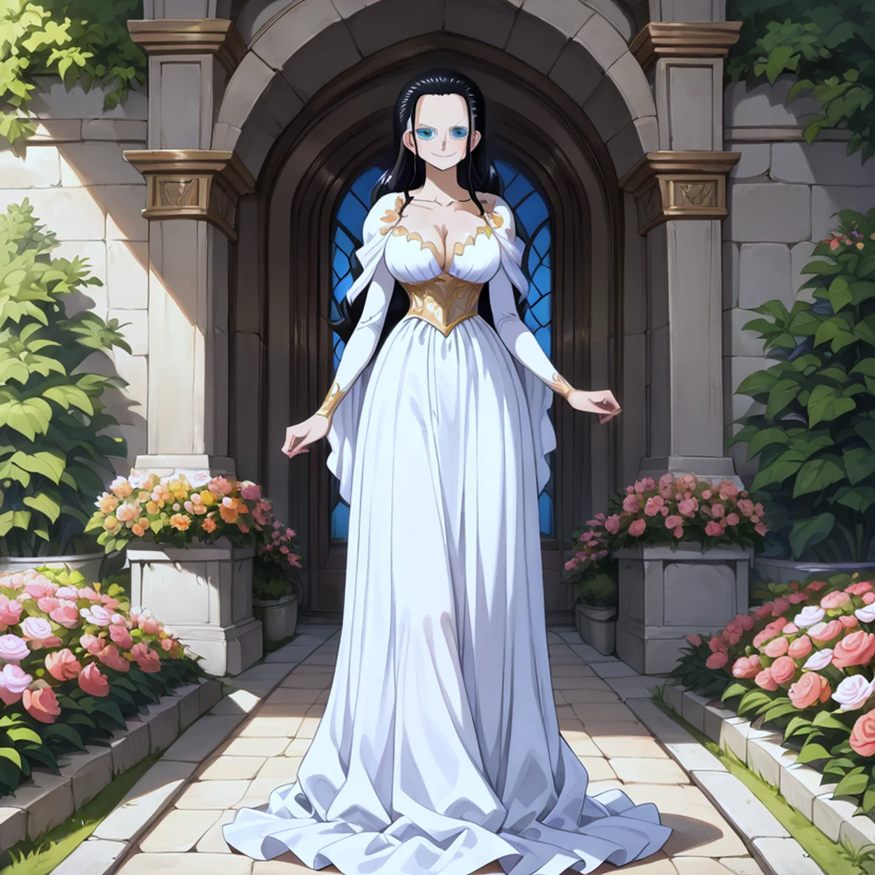 Nico Robin — image 4/5, Kuudere AI character on HoneyChat