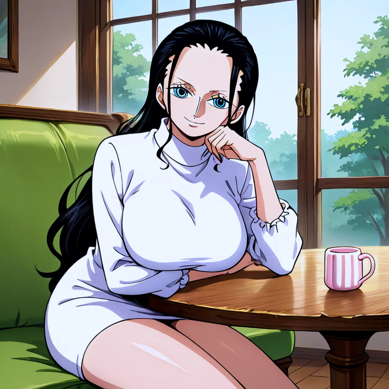 Nico Robin — image 5/5, Kuudere AI character on HoneyChat