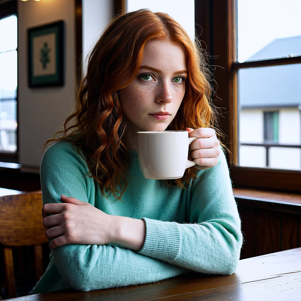 Nina Koroleva — image 2/5, Introvert AI character on HoneyChat