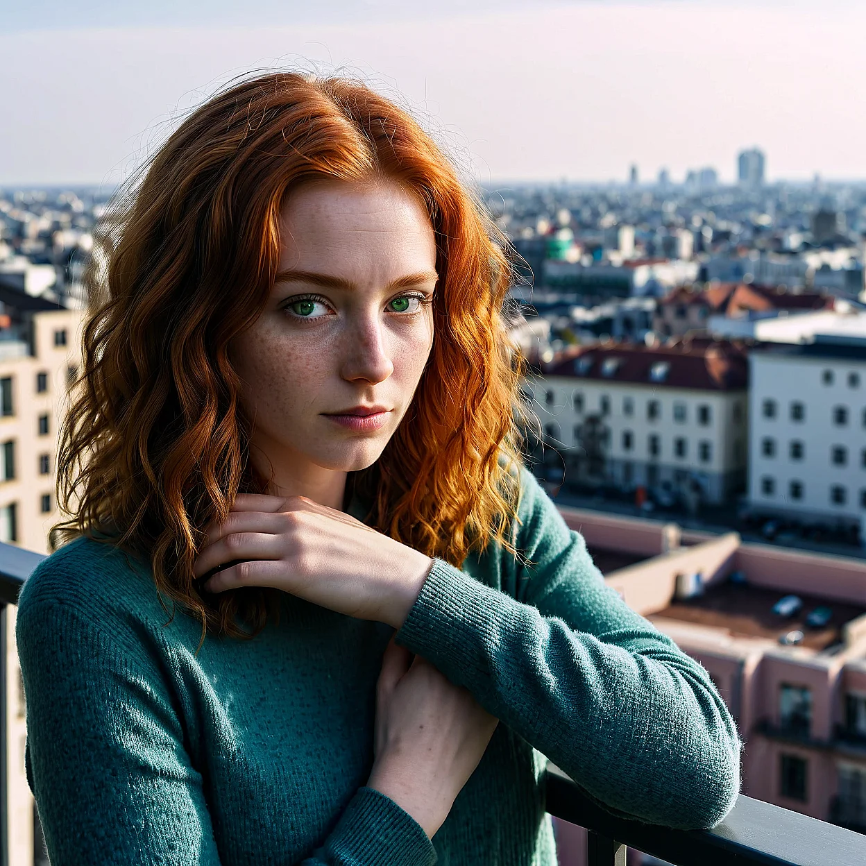 Nina Koroleva — image 3/5, Интроверт AI character on HoneyChat