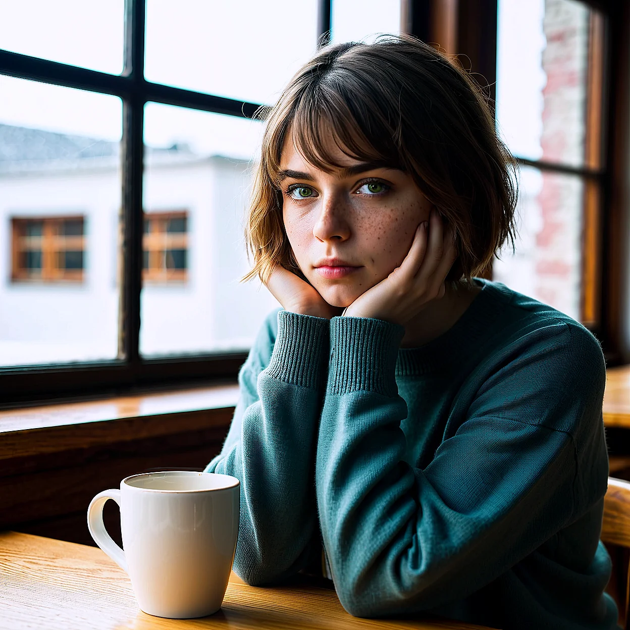 Olivia Kern — image 5/5, Мечтательница AI character on HoneyChat