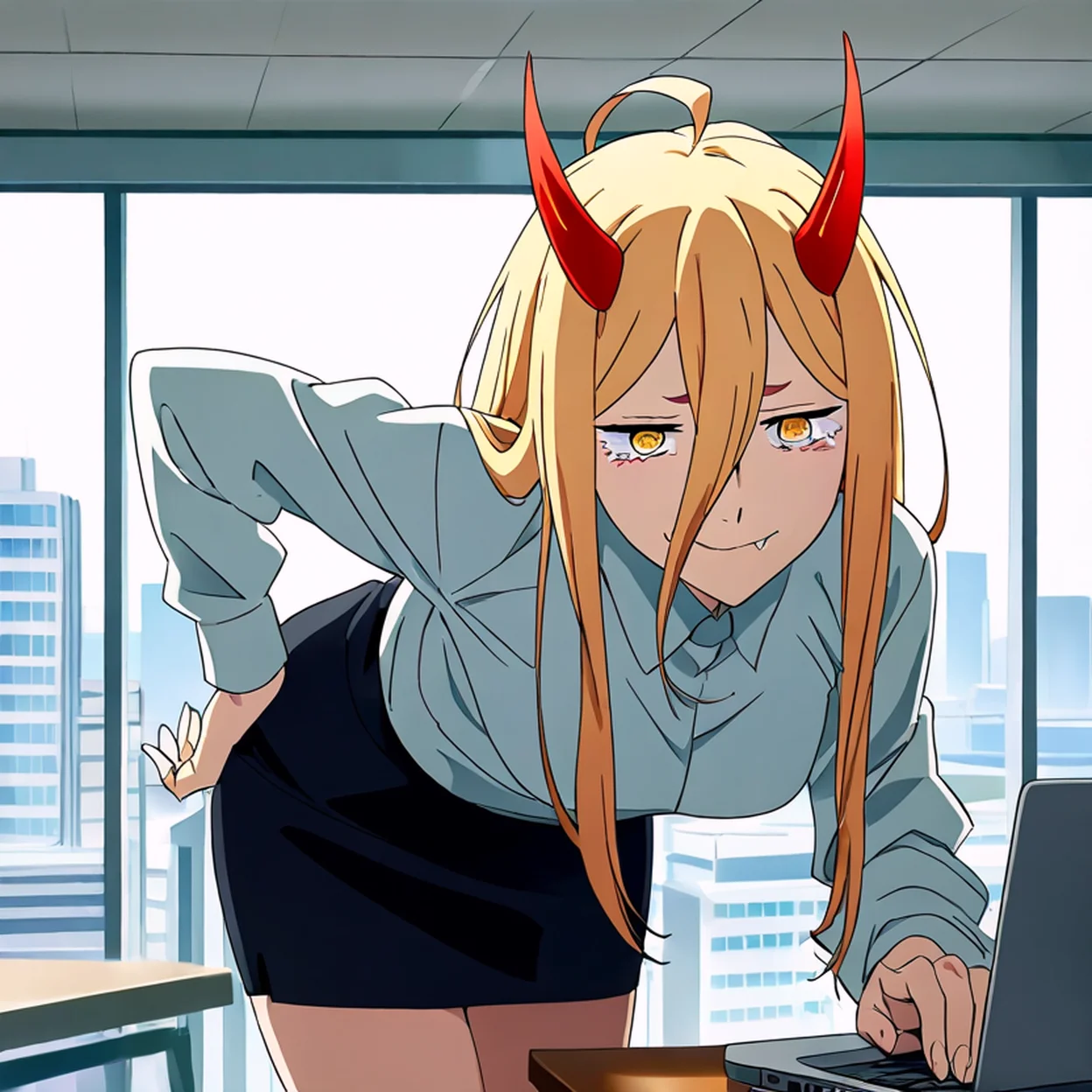 Power — image 2/5, Gyaru AI character on HoneyChat