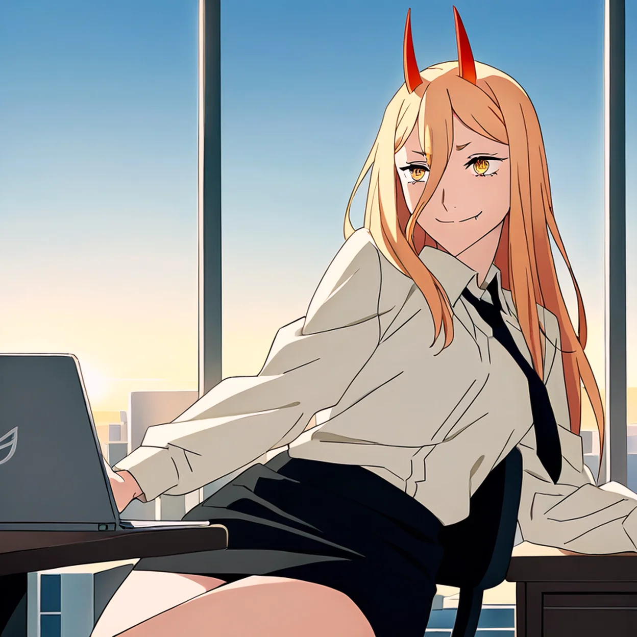Power — image 4/5, Gyaru AI character on HoneyChat