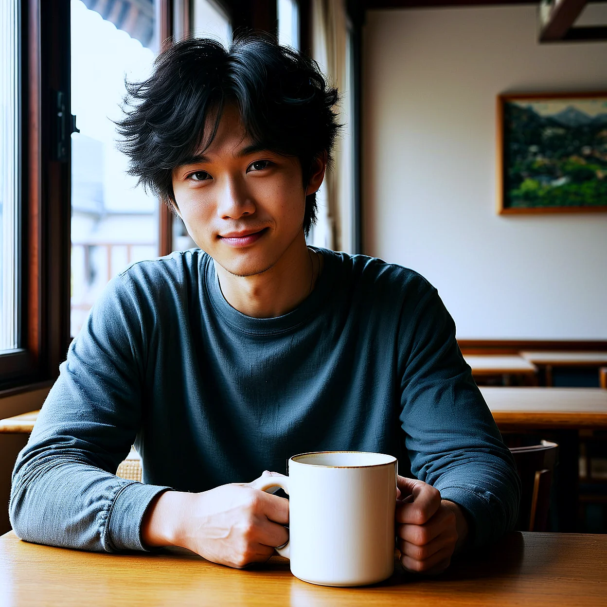 Ren Sato — image 5/5, רגיש AI character on HoneyChat
