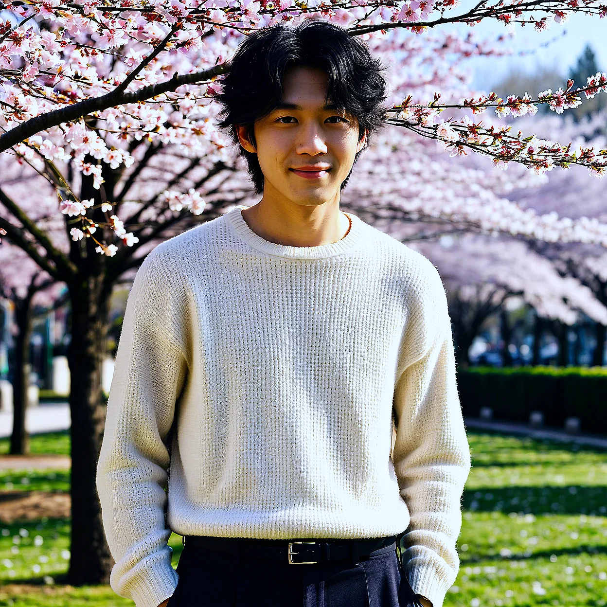 Ren Sato — image 3/5, Suave AI character on HoneyChat