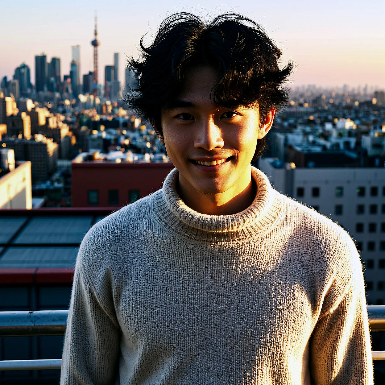 Ren Sato — image 5/5, Suave AI character on HoneyChat