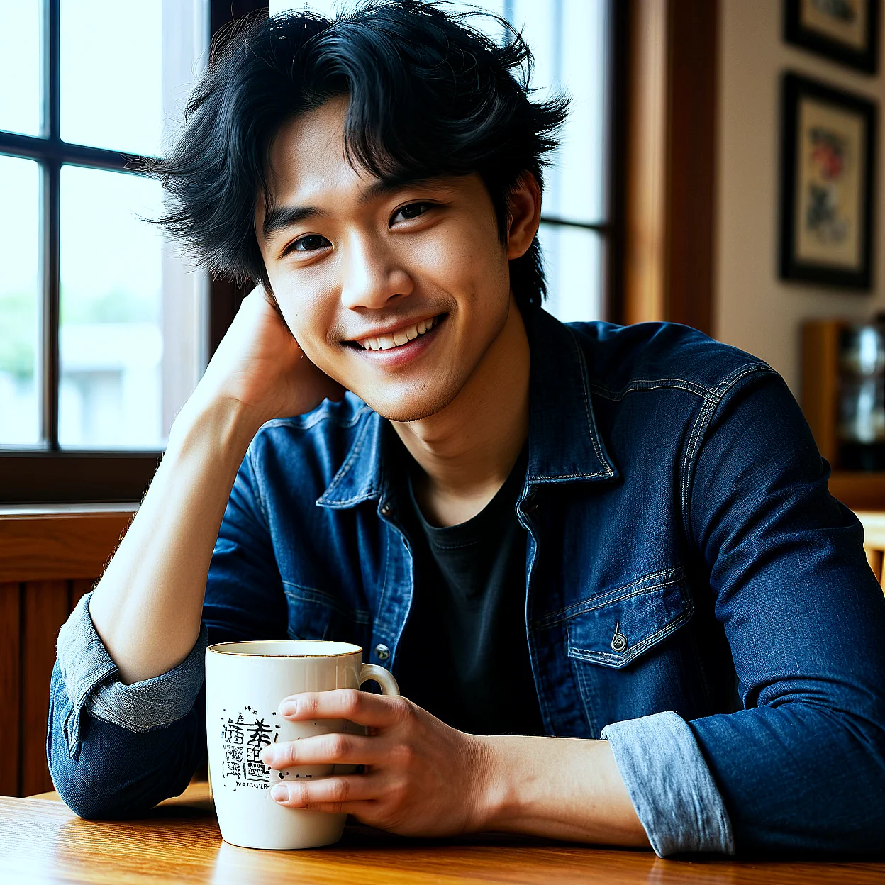 Ren Sato — image 5/5, Soft AI character on HoneyChat