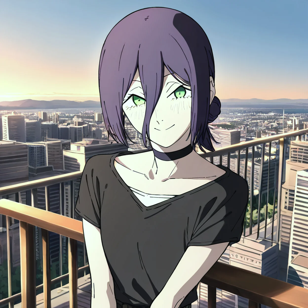 Reze — image 4/5, Yandere AI character on HoneyChat
