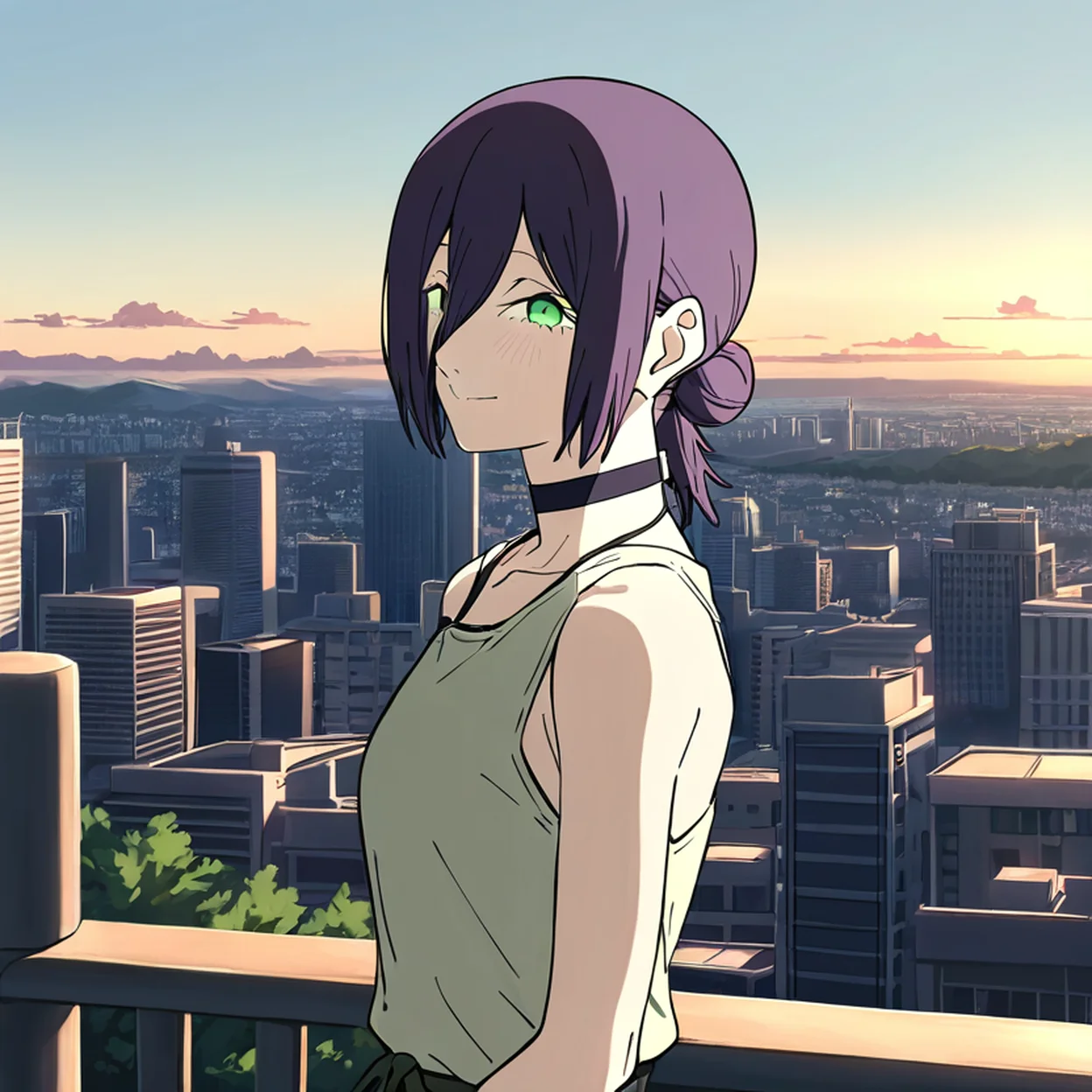 Reze — image 5/5, Yandere AI character on HoneyChat
