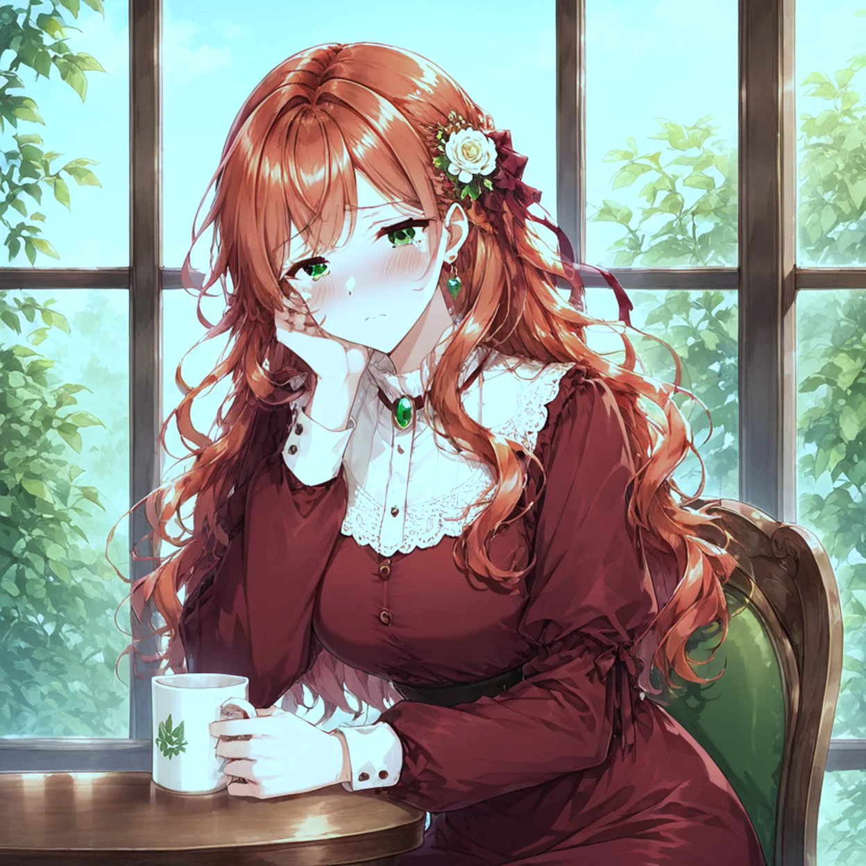 Scarlett Everly — image 4/5, Onee-san AI character on HoneyChat