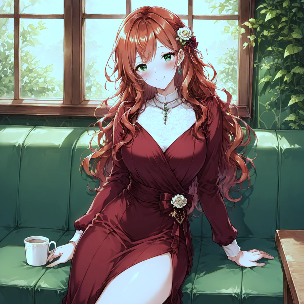 Scarlett Everly — image 3/5, Onee-san AI character on HoneyChat