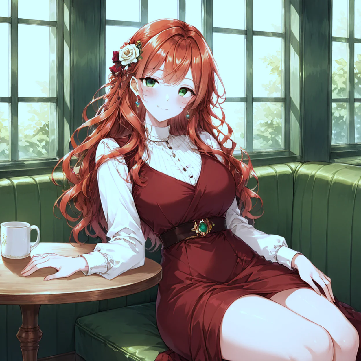 Scarlett Everly — image 5/5, Onee-san AI character on HoneyChat