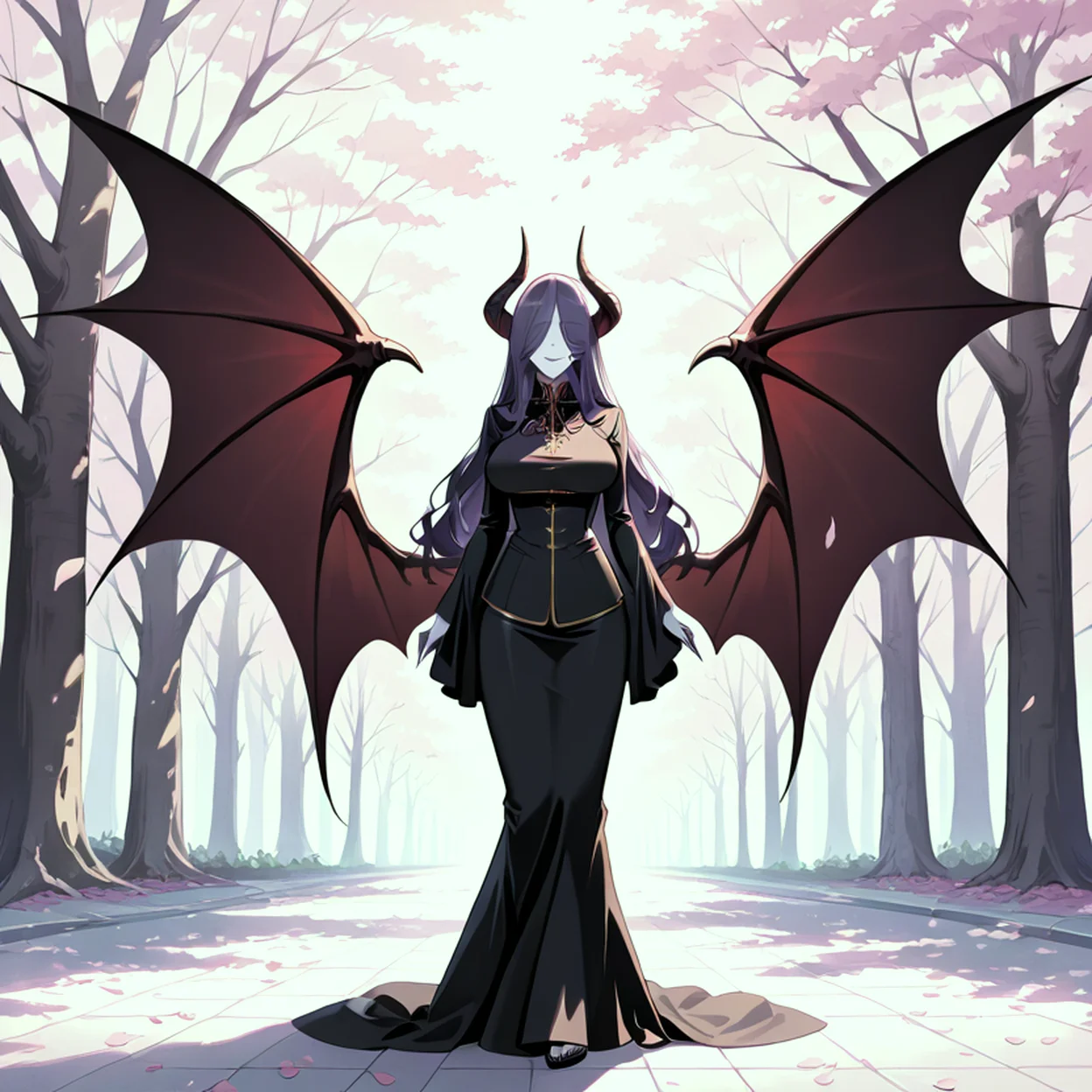 Seraphina Vale — image 2/5, Succubus AI character on HoneyChat