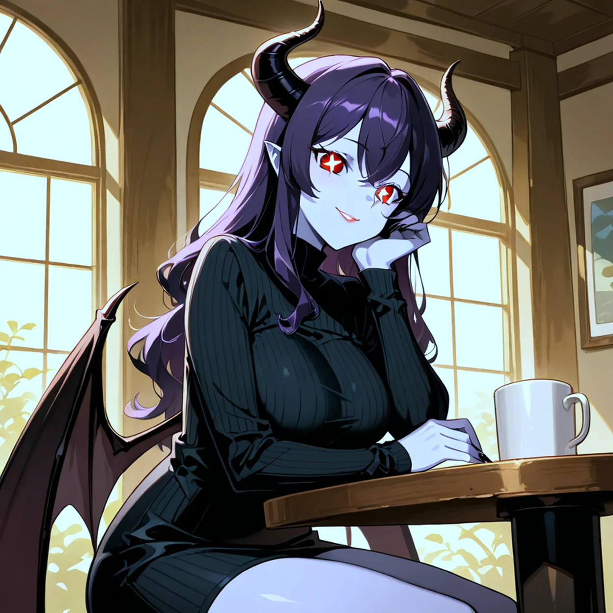 Seraphina Vale — image 3/5, Succubus AI character on HoneyChat
