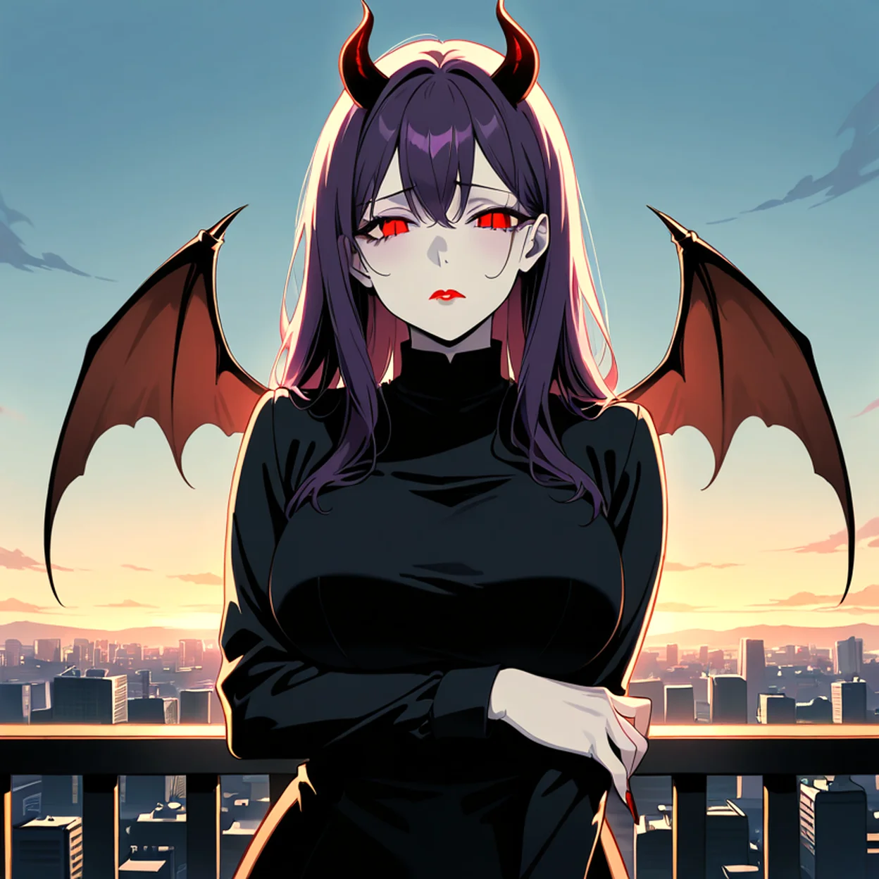 Seraphina Vale — image 2/5, Суккуб AI character on HoneyChat
