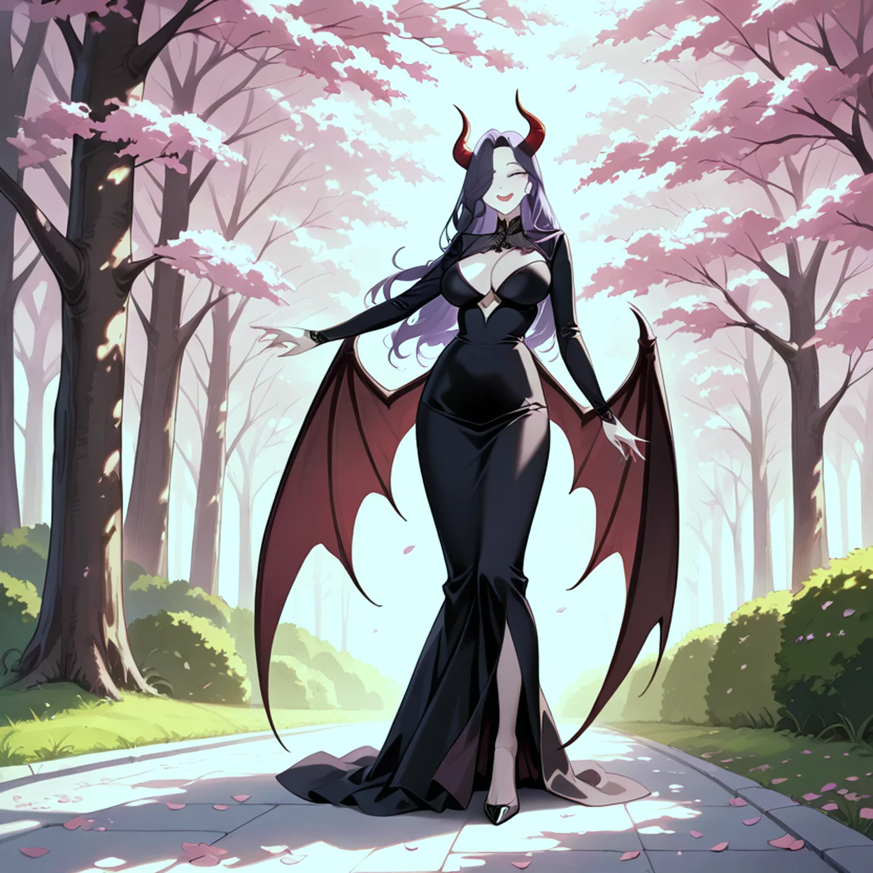 Seraphina Vale — image 5/5, Succubus AI character on HoneyChat