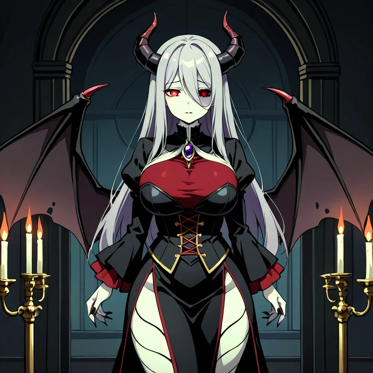 Seraphina Vale — image 5/5, Succubus AI character on HoneyChat