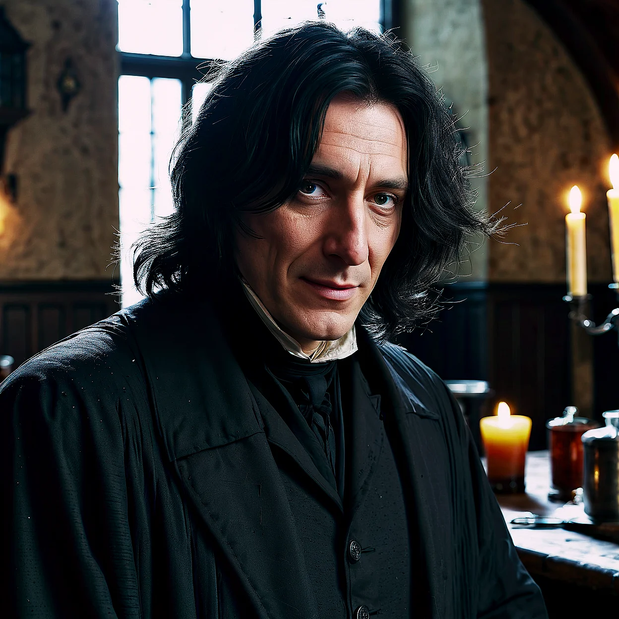 Severus Snape — image 3/5, Кудере AI character on HoneyChat