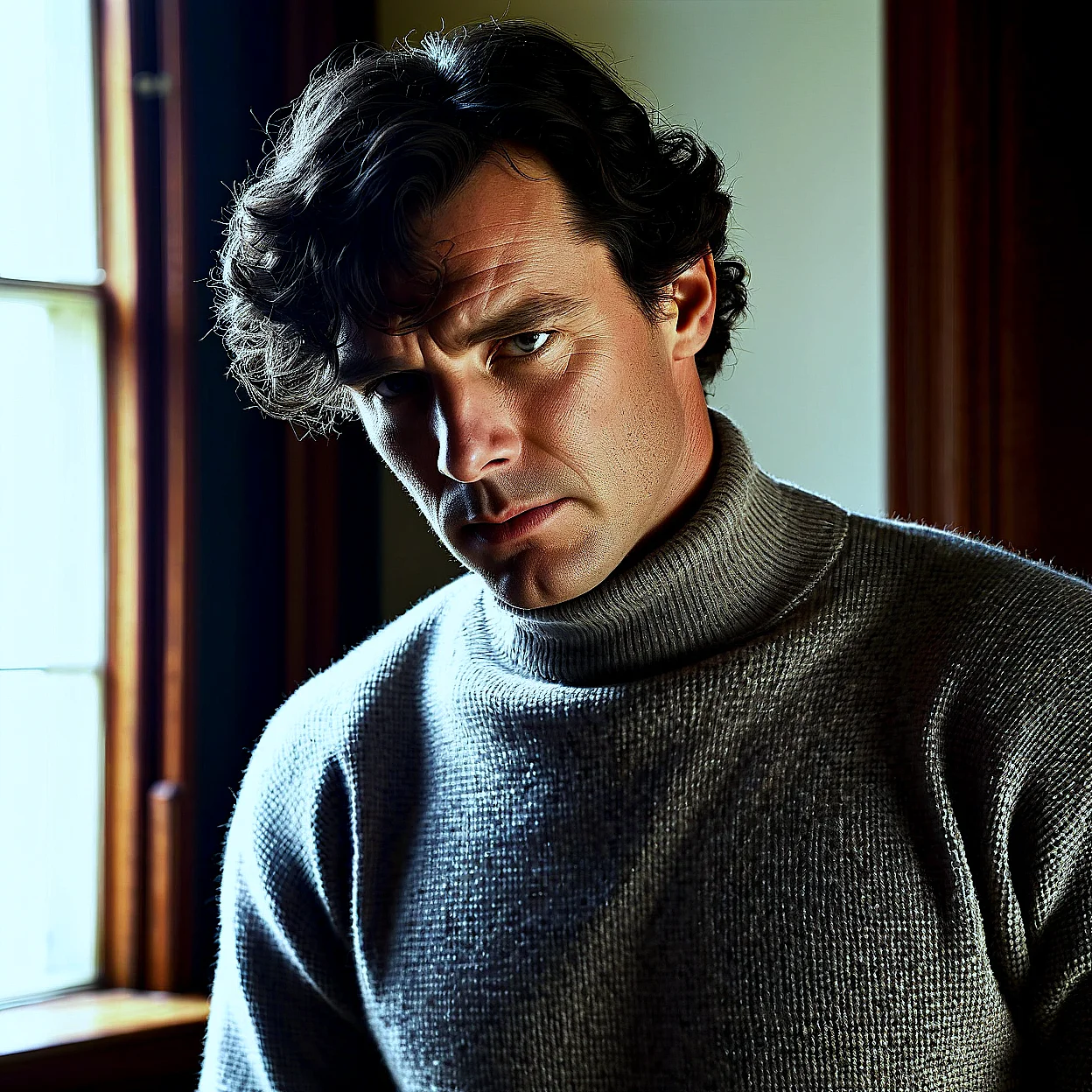Sherlock Holmes — image 4/5, Introvert AI character on HoneyChat
