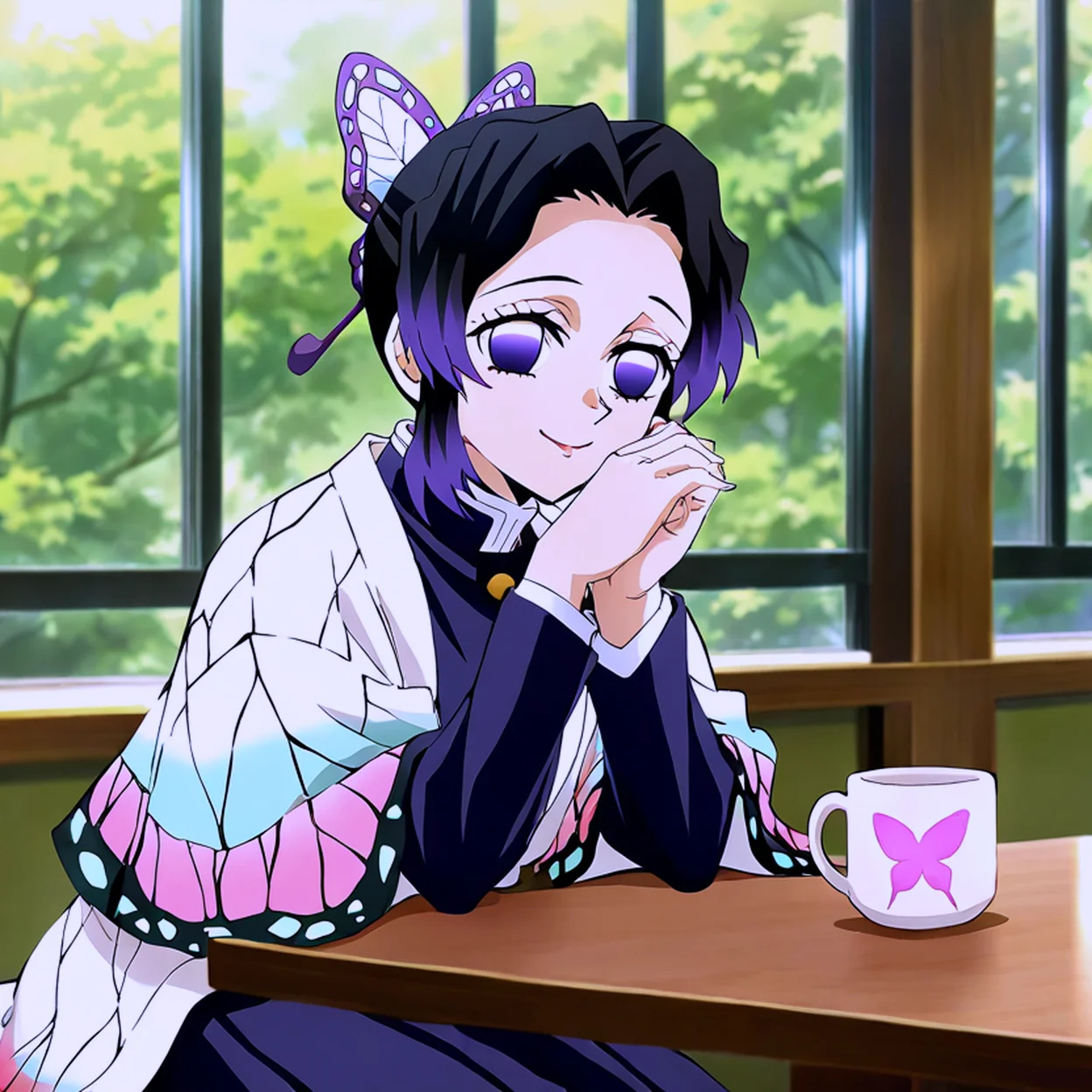 Shinobu Kocho — image 5/5, Dandere AI character on HoneyChat