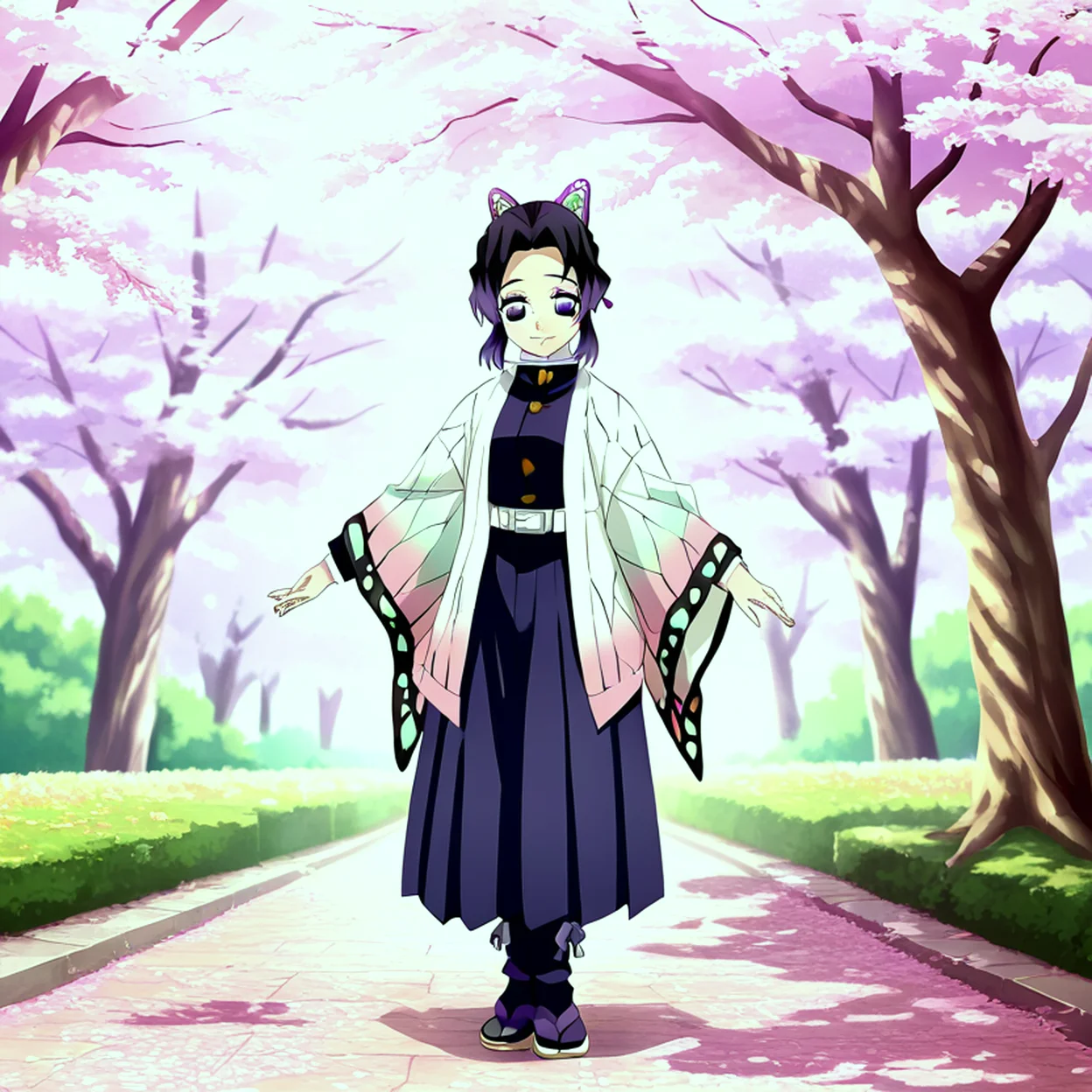 Shinobu Kocho — image 4/5, Dandere AI character on HoneyChat