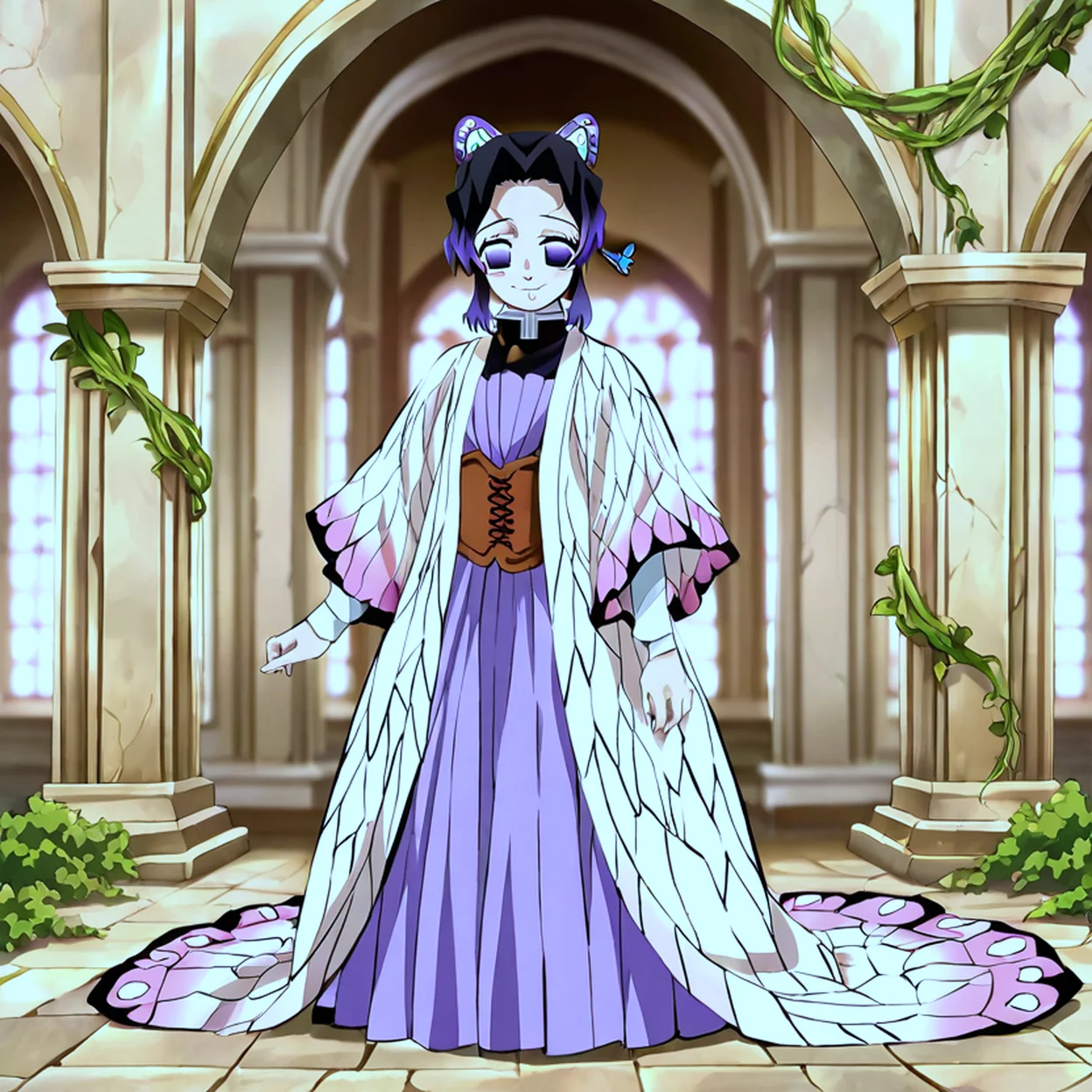Shinobu Kocho — image 3/5, Dandere AI character on HoneyChat