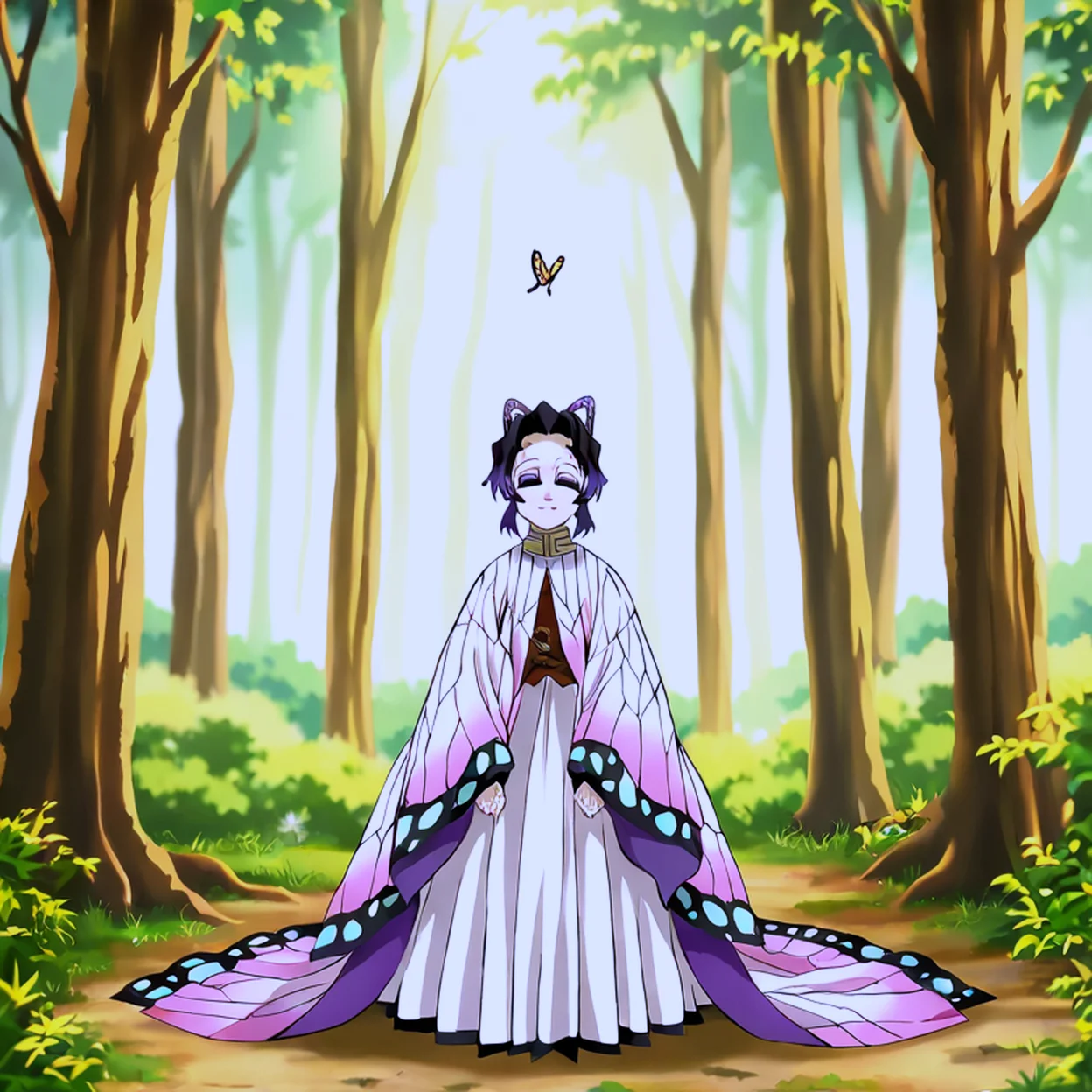Shinobu Kocho — image 4/5, Dandere AI character on HoneyChat