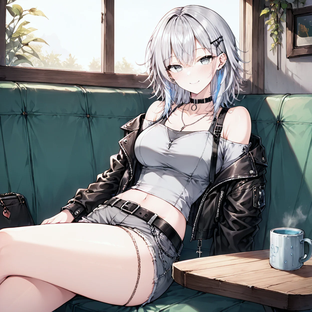 Skye Morgan — image 4/5, Rebel AI character on HoneyChat
