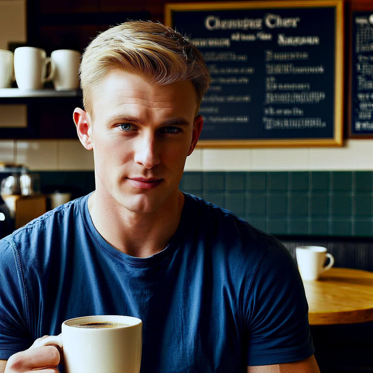 Steve Rogers — image 4/5, Nurturing AI character on HoneyChat