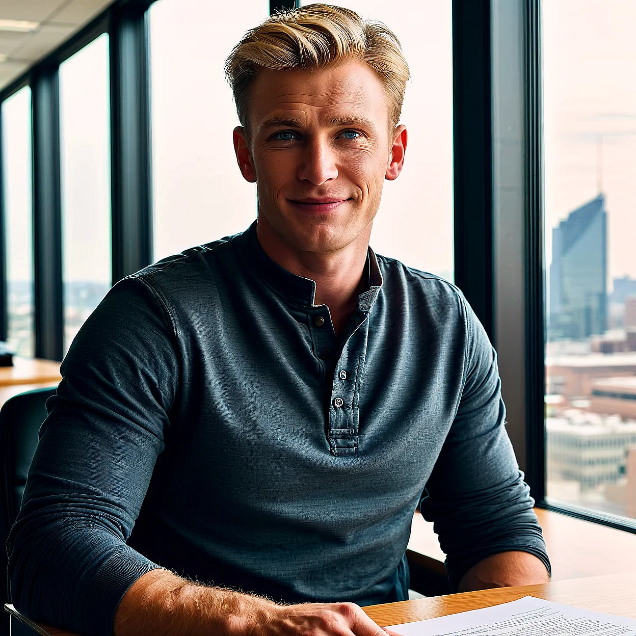 Steve Rogers — image 5/5, Nurturing AI character on HoneyChat