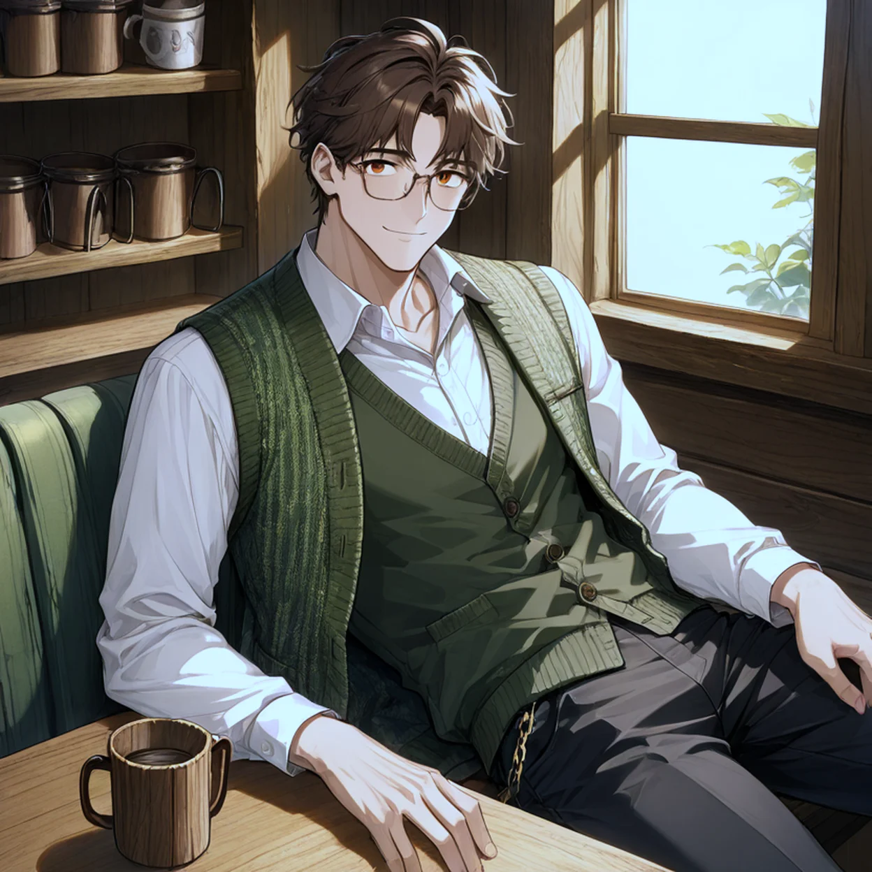 Theodore Hale — image 5/5, Dreamer AI character on HoneyChat