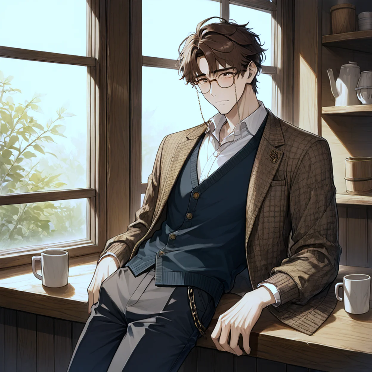 Theodore Hale — image 5/5, Dreamer AI character on HoneyChat