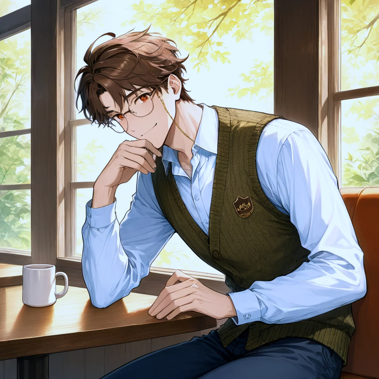 Theodore Hale — image 2/5, Dreamer AI character on HoneyChat