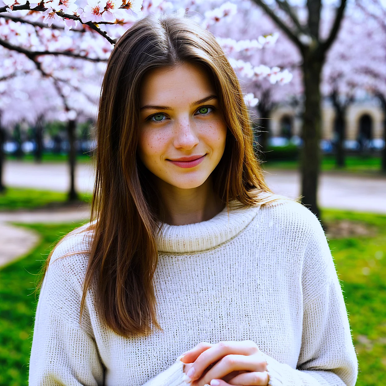 Vasilisa Moroz — image 3/5, Gentle AI character on HoneyChat