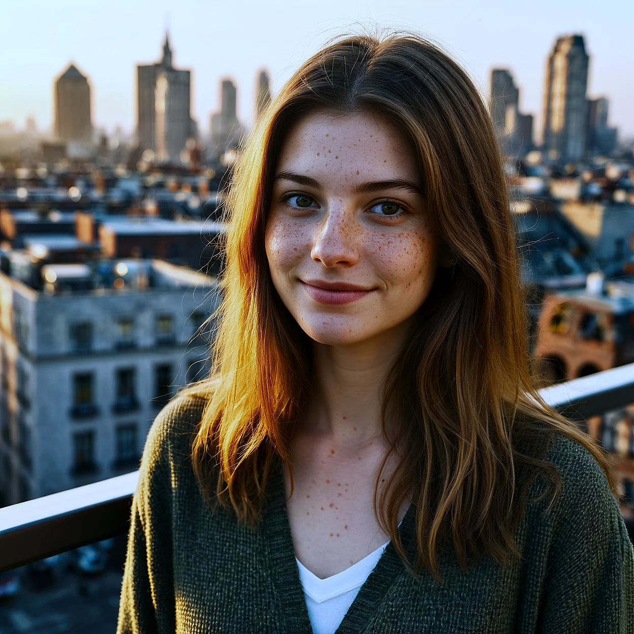 Vasilisa Moroz — image 4/5, Gentle AI character on HoneyChat