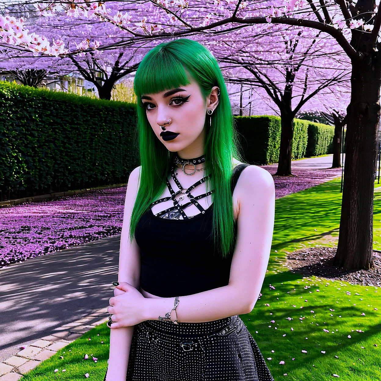 Vera Less — image 4/5, Gyaru AI character on HoneyChat