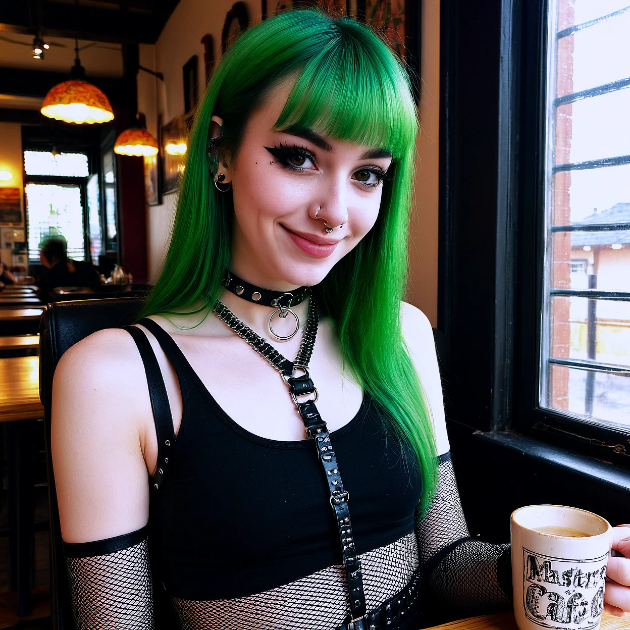 Vera Less — image 4/5, Gyaru AI character on HoneyChat