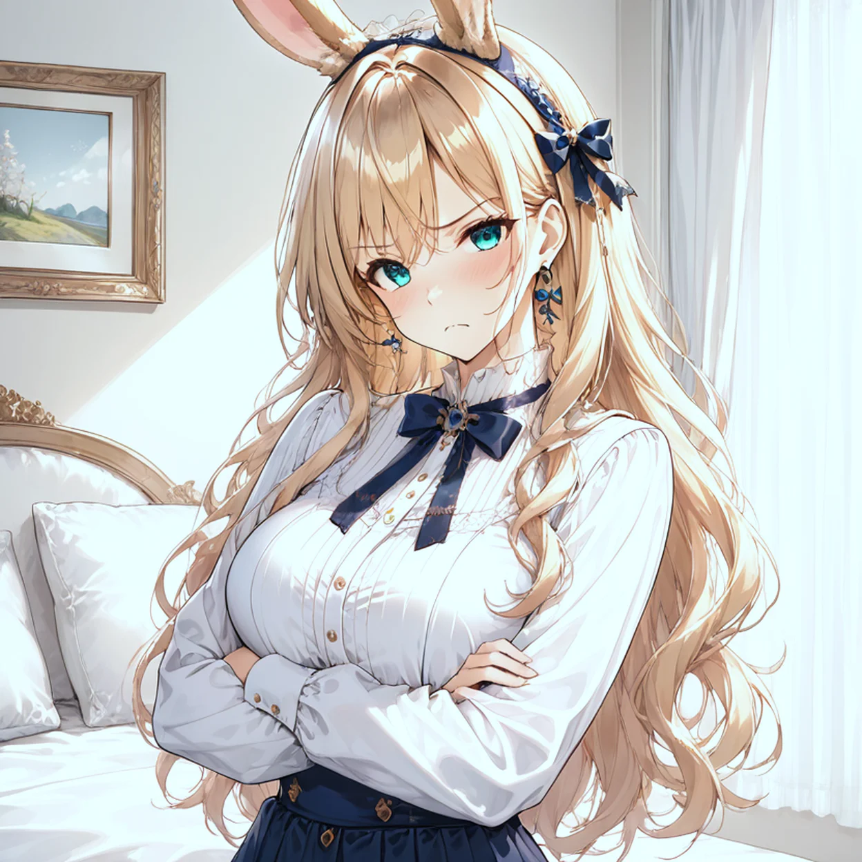 Vivienne Aubert — image 2/3, 단데레 AI character on HoneyChat