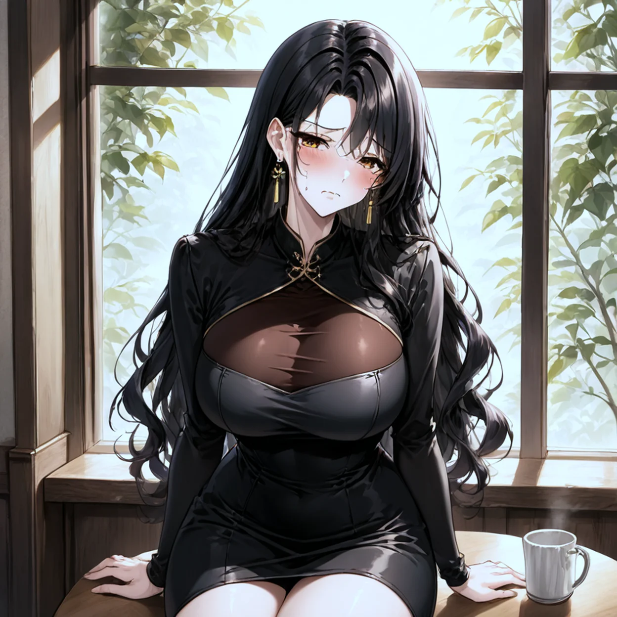 Vivienne Blackwood — image 3/5, Confident AI character on HoneyChat