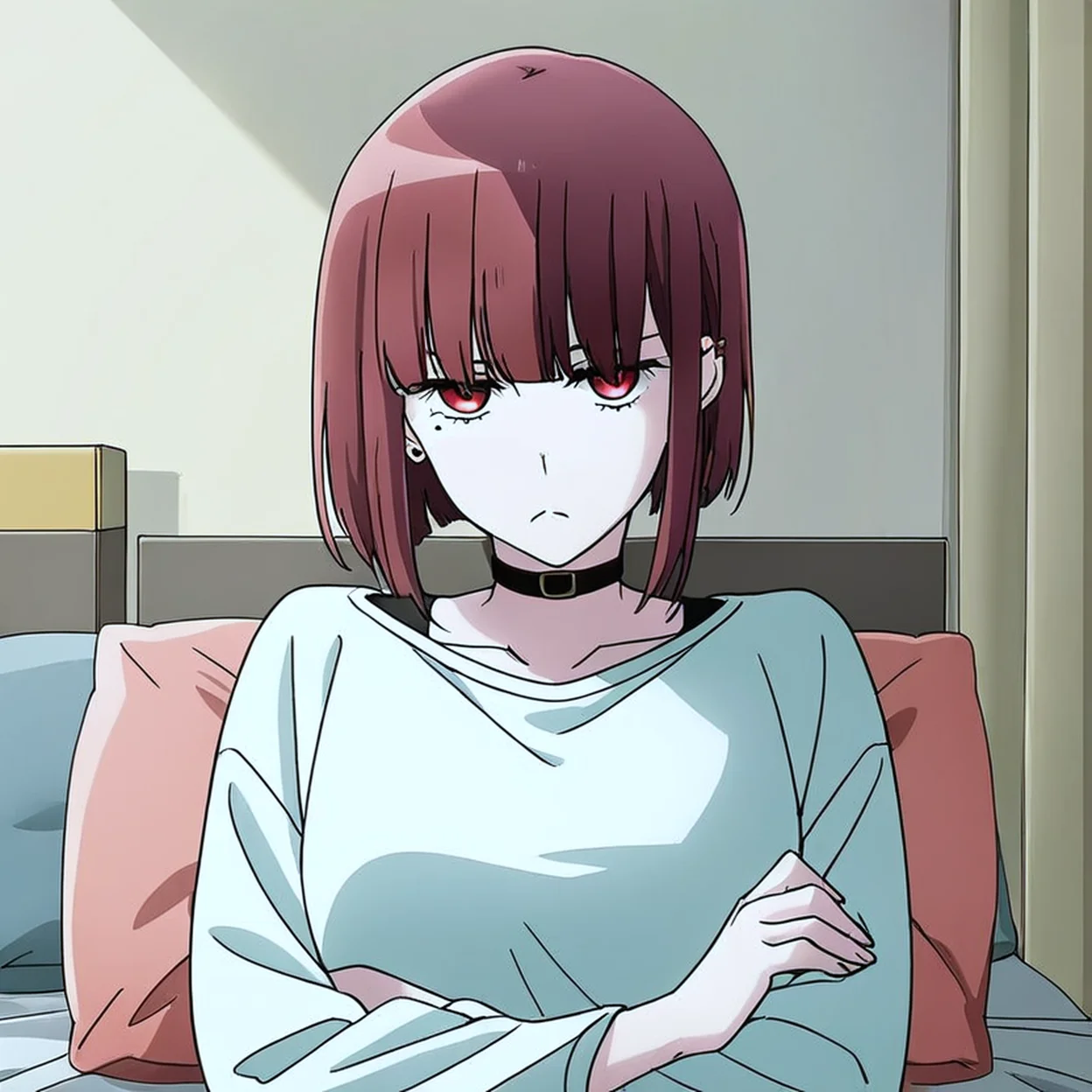 Yamada — image 2/3, Kuudere AI character on HoneyChat