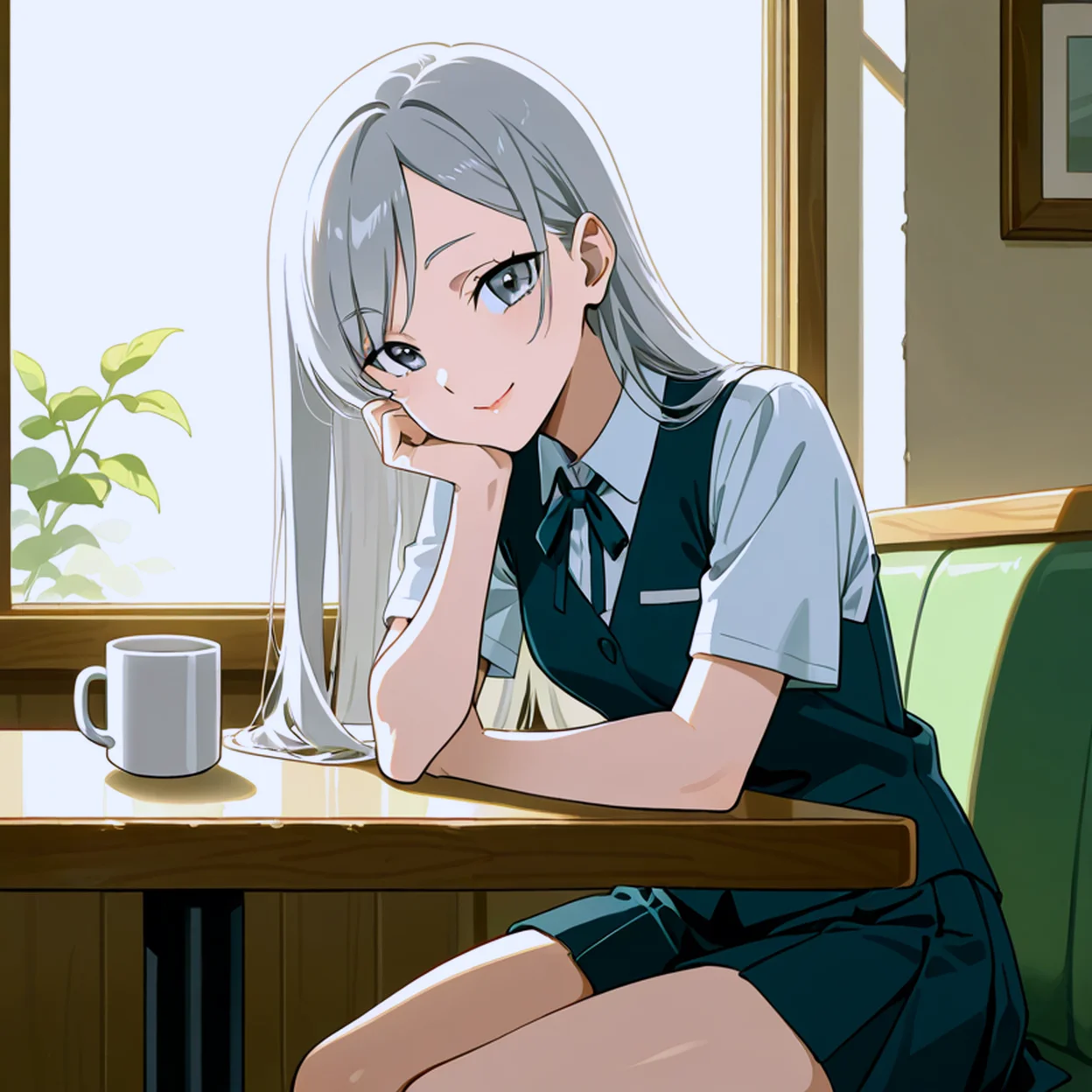 Yuki Shimizu — image 3/5, Dandere AI character on HoneyChat