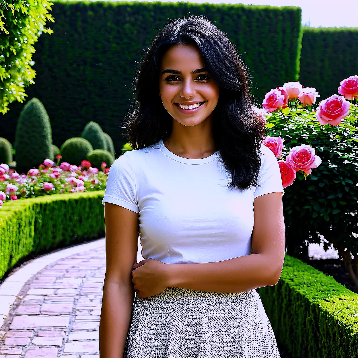 Zahra Hosseini — image 4/5, ขี้เล่น AI character on HoneyChat