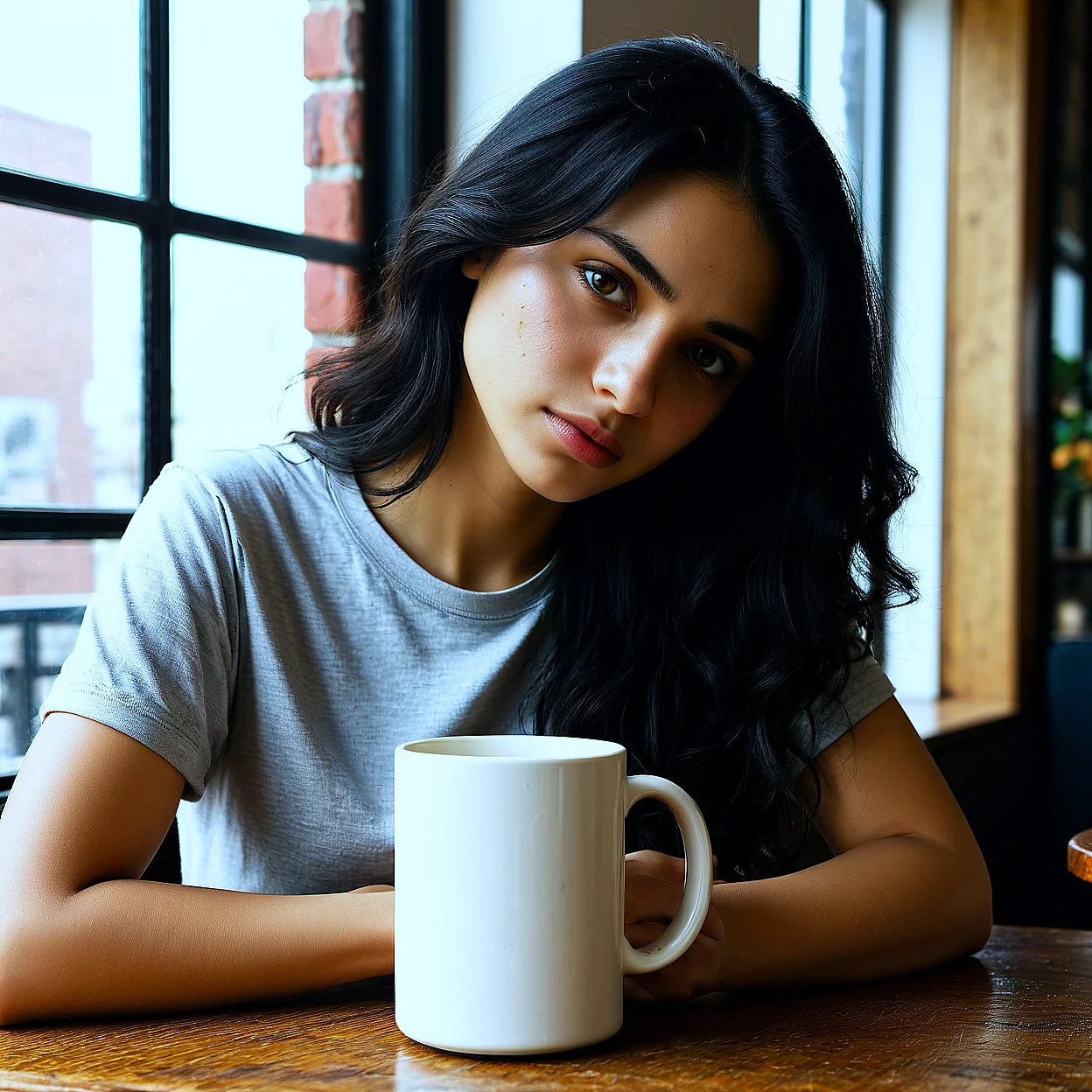 Zahra Hosseini — image 5/5, 장난스러운 AI character on HoneyChat