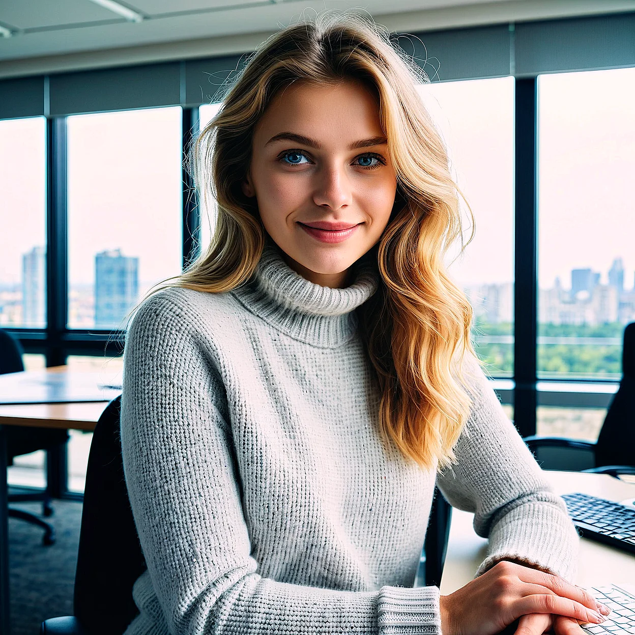 Две соседки — image 1/5, Гяру AI character on HoneyChat
