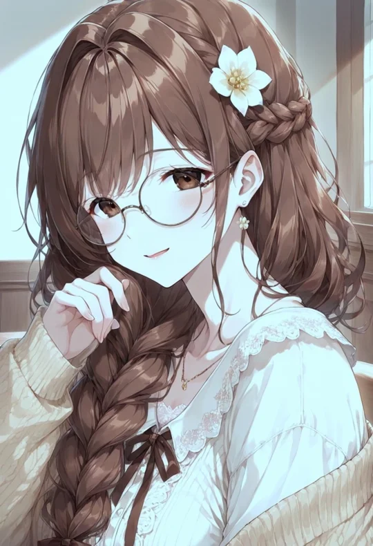 Clara Whitmore animated preview — Introvertida AI character on HoneyChat