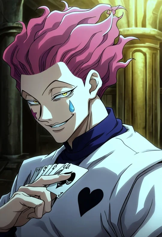 Hisoka Morow animated preview — Dominant AI character on HoneyChat