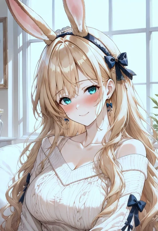 Vivienne Aubert animated preview — 단데레 AI character on HoneyChat