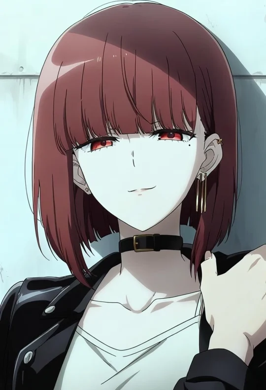 Yamada animated preview — Kuudere AI character on HoneyChat
